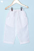Cotton Boys Kurta Pajama Set With Vest In Floral Block Print